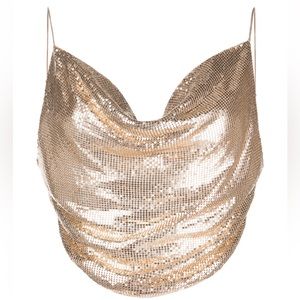 alice + olivia Sheena draped slip tank top Size Medium NWT